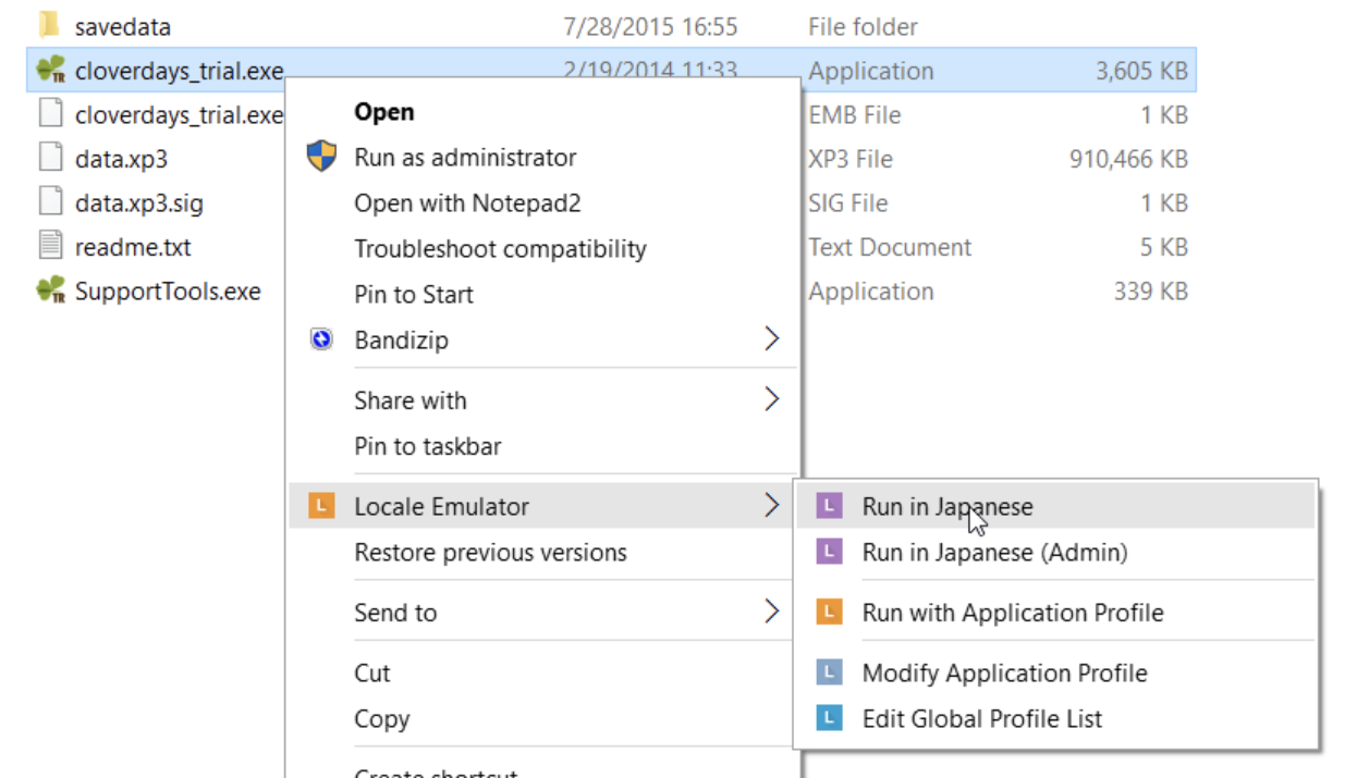 [教程]如何转区运行游戏